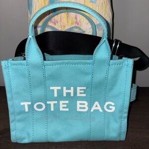 Marc Jacobs Aqua Blue Tote Bag